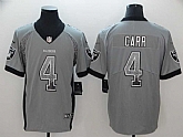 Nike Raiders 4 Derek Carr Gray Drift Fashion Limited Jersey,baseball caps,new era cap wholesale,wholesale hats